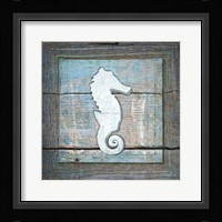 Gypsy Sea Blue Framed 2 Fine Art Print