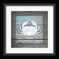 Gypsy Sea Blue Framed 4 Framed Print