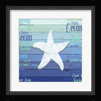 Gypsy Sea Blue V3 4 Framed Print