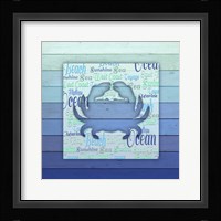 Gypsy Sea Blue V5 3 Framed Print