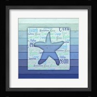 Gypsy Sea Blue V5 4 Framed Print