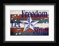 American Freedom Collection 4 Framed Print