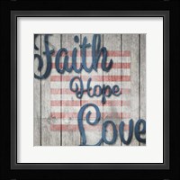 American Workshop Series 3 V4 Framed Print