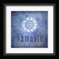 Chakras Yoga Namaste V2 Fine Art Print