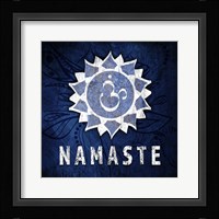 Chakras Yoga Symbol Namaste Fine Art Print