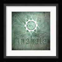 Chakras Yoga Anahata V1 Framed Print
