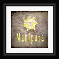 Chakras Yoga Manipura V2 Fine Art Print