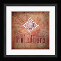 Chakras Yoga Muladhara V2 Fine Art Print
