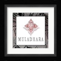 Chakras Yoga Framed Muladhara V1 Framed Print