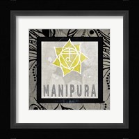 Chakras Yoga Tile Manipura V2 Fine Art Print