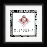 Muladhara Symbol 4 Framed Print
