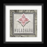 Muladhara Symbol 7 Framed Print