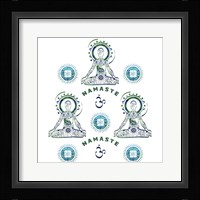 Yoga Pattern 3 Fine Art Print