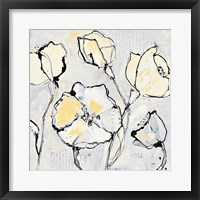 16 Again III with Yellow Framed Print