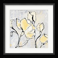 16 Again II with Yellow Framed Print