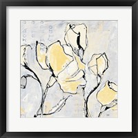 16 Again II with Yellow Framed Print