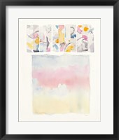 Day Dream Watercolor Framed Print