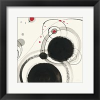 Planetary III with Red Fine Art Print