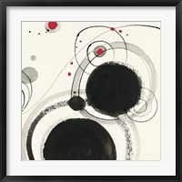 Planetary III with Red Fine Art Print