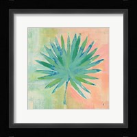 Beach Cove Leaves II Framed Print