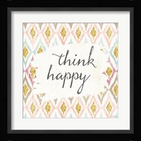 Soft Deco V Framed Print