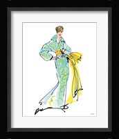 Colorful Fashion I Framed Print