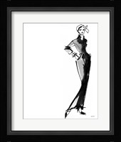 Fifties Fashion III Framed Print