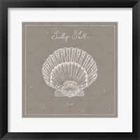 Underwater Life XV Greige Fine Art Print