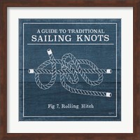 Vintage Sailing Knots VIII Fine Art Print