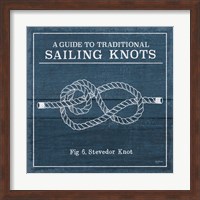 Vintage Sailing Knots VI Fine Art Print