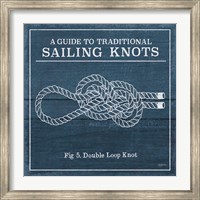 Vintage Sailing Knots V Fine Art Print