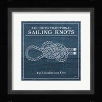Vintage Sailing Knots V Fine Art Print