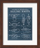 Vintage Sailing Knots I Fine Art Print