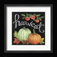 Autumn Harvest IV Square Framed Print