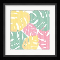 Monstera I Bright on White Fine Art Print