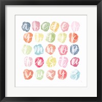 Watercolor Alphabet Fine Art Print
