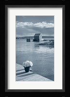 By the Sea III no Border Framed Print