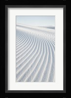 White Sands I no Border Framed Print