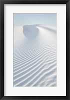 White Sands II no Border Framed Print