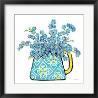 Floral Teacups IV Framed Print