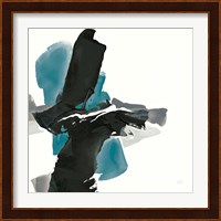 Black and Teal IV Fine Art Print