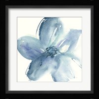 Indigo Mint I Framed Print