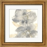 Floral Gray II Fine Art Print