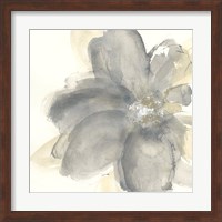 Floral Gray I Fine Art Print