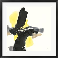 Black and Yellow IV Framed Print