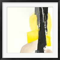 Black and Yellow I Fine Art Print