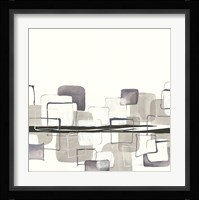 Placid Boxes I Framed Print
