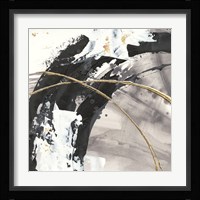 Gilded Arcs II Framed Print