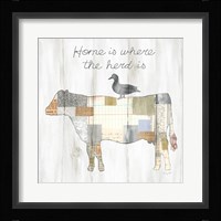 Farm Family VI Framed Print