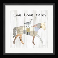 Farm Family V Framed Print